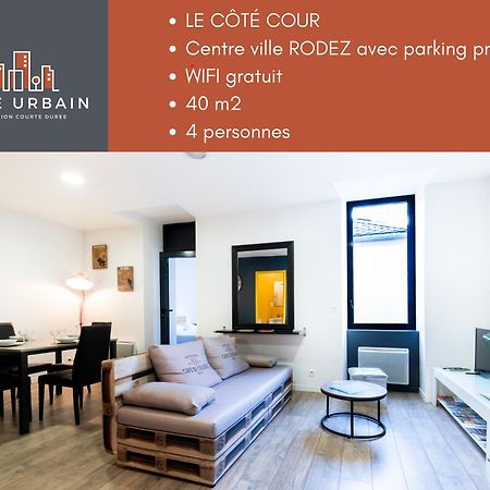 Le Cote Cour Apartman Rodez Kültér fotó