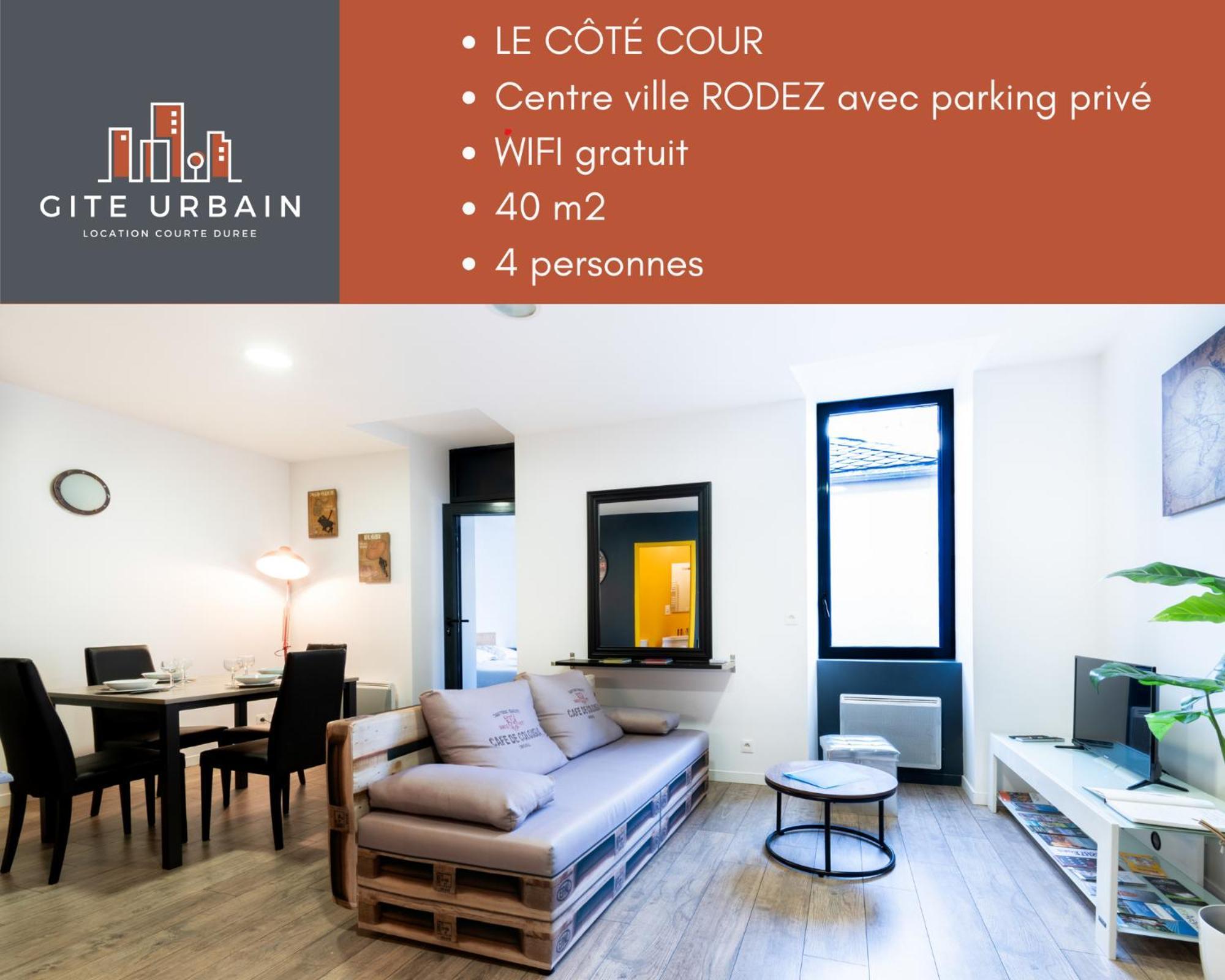 Le Cote Cour Apartman Rodez Kültér fotó